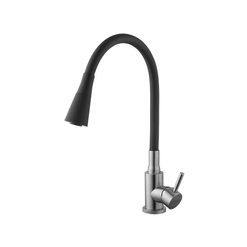 Змішувач для кухні Kroner KRP Edelstahl Klassisch - ESG031BLK
