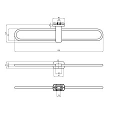 Тримач для рушників Kroner KRM Graz - GRP95609