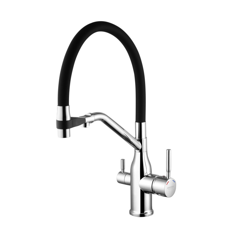 Змішувач для кухні Kroner KRP Kuche - C03816BLK