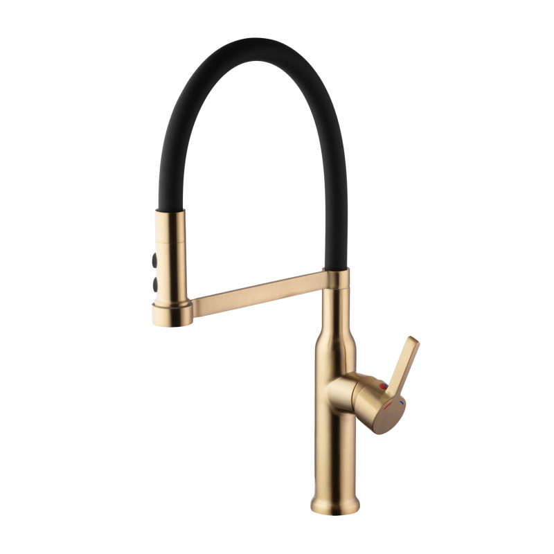 Змішувач для кухні Kroner KRP Ersel - GBG03112BLK