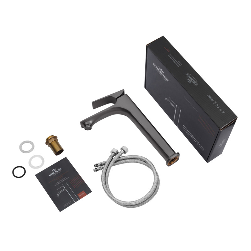 Змішувач для раковини Kroner KRP Vog - GRP010-3