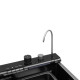 Кухонна мийка Kroner KRP Schwarze - SET7545F3HM PVD (3.0/0.8 мм)