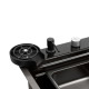 Кухонна мийка Kroner KRP Schwarze - SET7545F4HM PVD (3.0/0.8 мм)