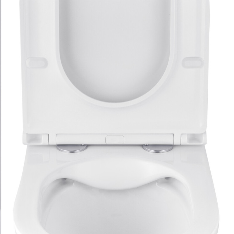 Комплект 4 в 1: Інсталяція Grohe Solido 2 в 1 38971000 + Панель змиву для унітаза Even Black 38966KV0 + Унітаз підвісний безобідковий Kroner Armada WHI513636 RIMLESS з сидінням Slim Duroplast / Soft-close / Quick relase KA513636WHIR (38971966KV0KA51R)