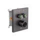Душова система прихованого монтажу термостатична Kroner Element Thermo 211461-5301