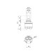 Картридж для змішувача Sedal 08EX35S0001 35mm Flat