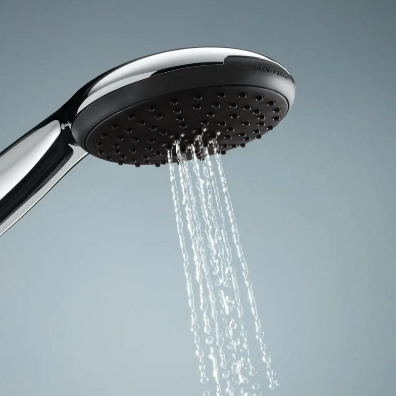 Змішувач для ванни Grohe BauLoop 23603000 з душовою стійкою Vitalio Start 26951001