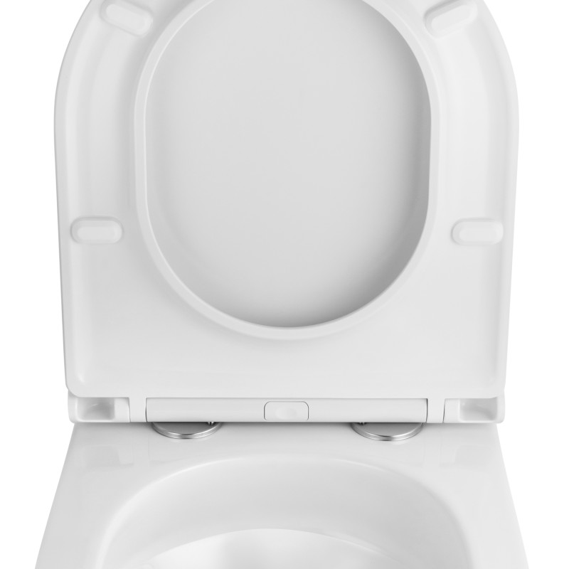 Комплект 4 в 1: Інсталяція Grohe Solido 2 в 1 38971000 + Панель змиву Grohe Even 389662430 + Унітаз підвісний безобідковий Kroner Harz WHI493736 TORNADO (38971966243KH49T)