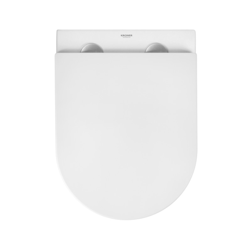 Комплект 4 в 1: Інсталяція Grohe Solido 2 в 1 38971000 + Панель змиву Grohe Even 389662430 + Унітаз підвісний безобідковий Kroner Harz WHI493736 TORNADO (38971966243KH49T)