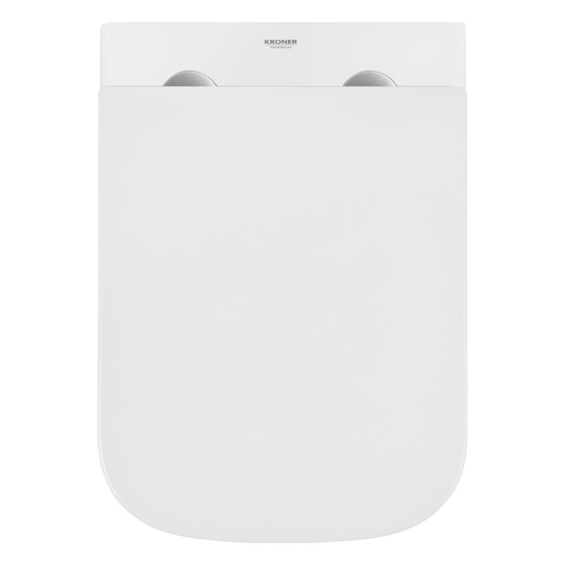 Комплект 4 в 1: Інсталяція Grohe Rapid SL 3 в 1 38772001 + Унітаз безобідковий Kroner Eifel WHI493436 TORNADO (38772001KE49T)