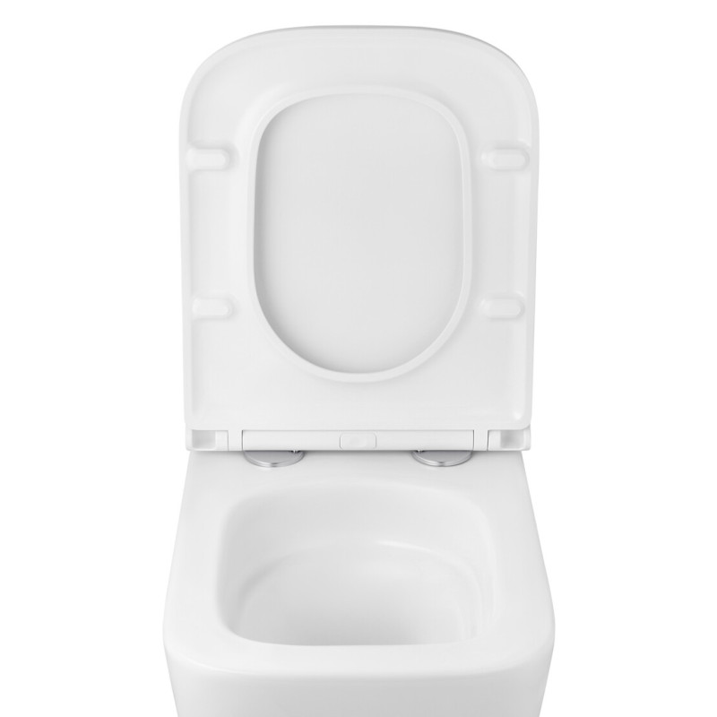 Комплект 4 в 1: Інсталяція Grohe Rapid SL 3 в 1 38772001 + Унітаз безобідковий Kroner Eifel WHI493436 TORNADO (38772001KE49T)