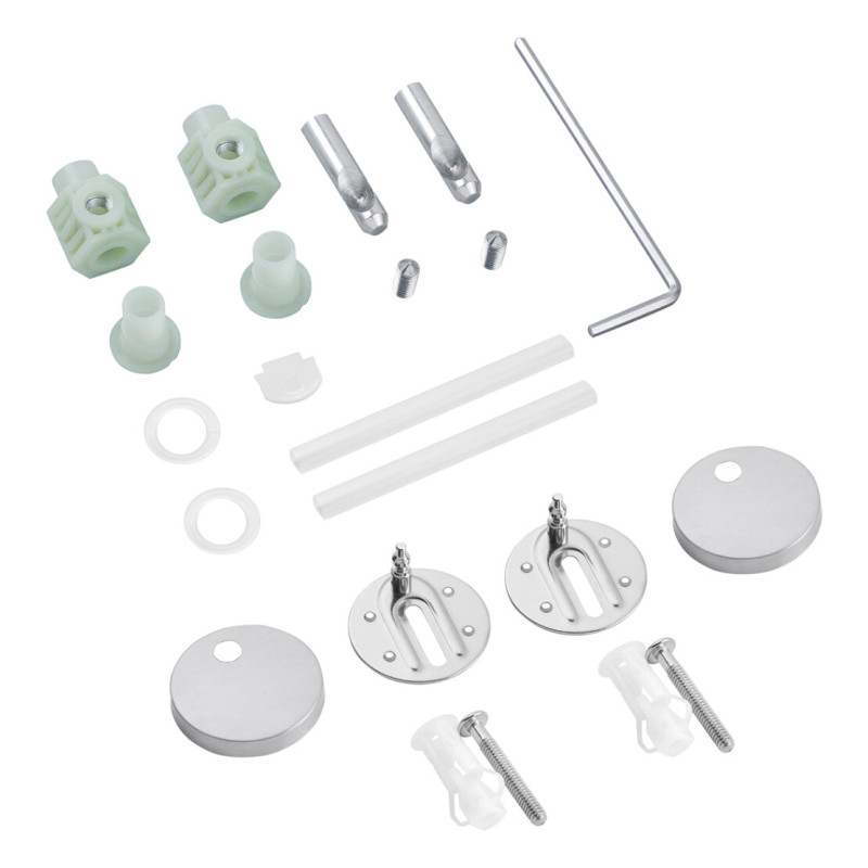 Комплект 4 в 1: Інсталяція GROHE Solido 3 в 1 3884966Q + Унітаз безобідковий Kroner Eifel WHI493436 TORNADO (3884966KE49T)
