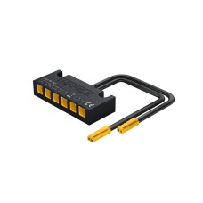 Адаптер Hafele Loox5 мульти-білий 6 канальний 12 V 0.10 м 83395745