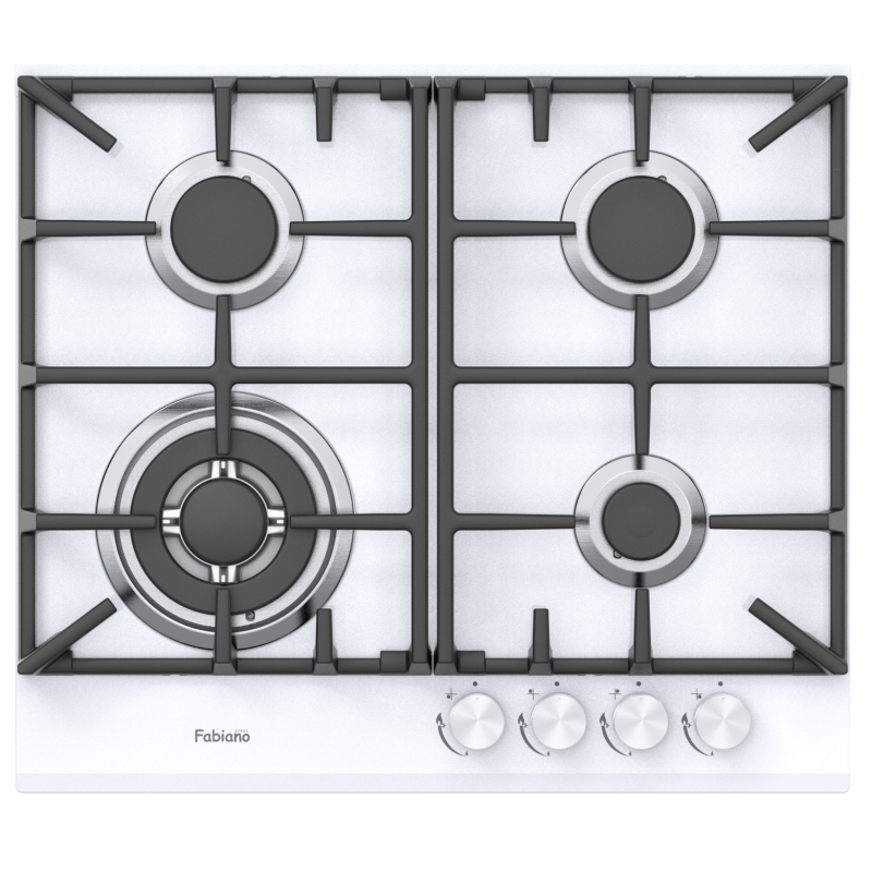 Газова панель FHG 1044 VGHT2 White Glass