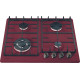 Газова панель FHGR 2744 VGHT Burgundy