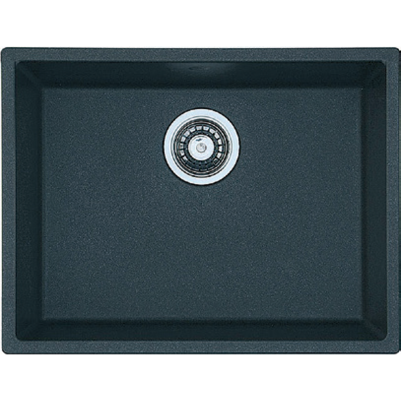 Гранітна мийка Quadro 61x46 Antracit