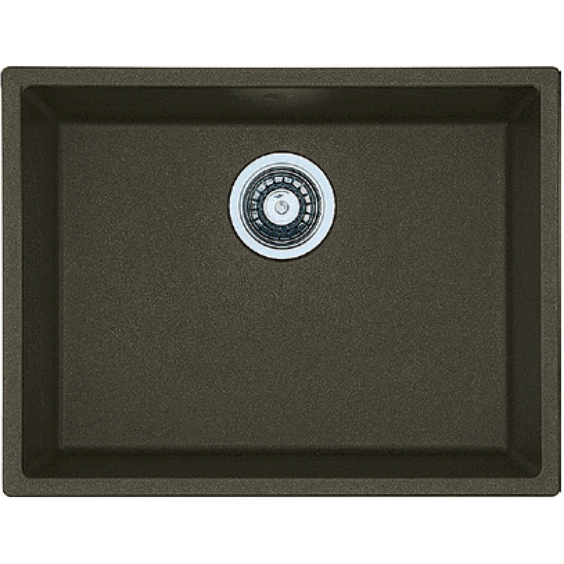 Гранітна мийка Quadro 61x46 Espresso