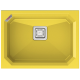 Гранітна мийка Crystal 61x46 Yellow