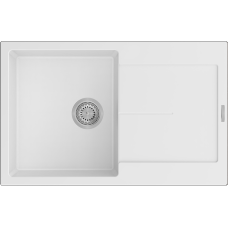 Гранітна мийка Navio 79x50 Alpine White