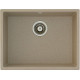 Гранітна мийка Quadro 61x46 Beige