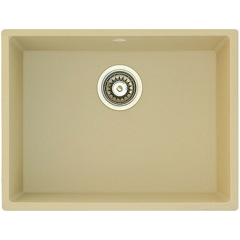 Гранітна мийка Quadro 61x46 Cream