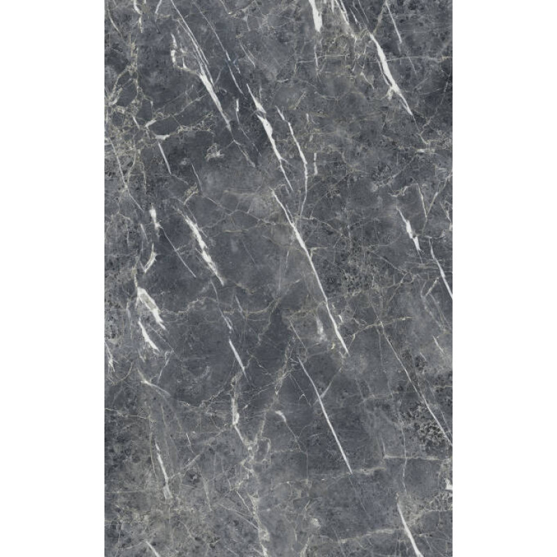 Панель Compact HPL 12 мм. Стоун (1400*4200*12мм) чорне ядро 5702 - Сталевий Мармур