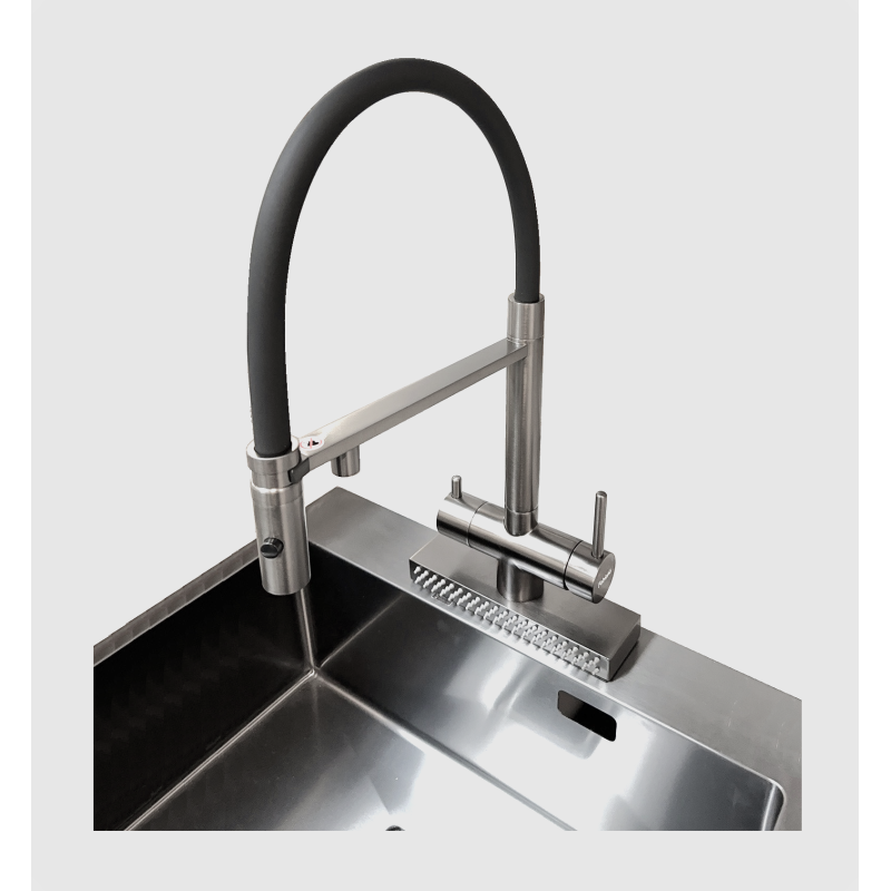 Комбінованний FKMC 3124 Inox (Cascad)