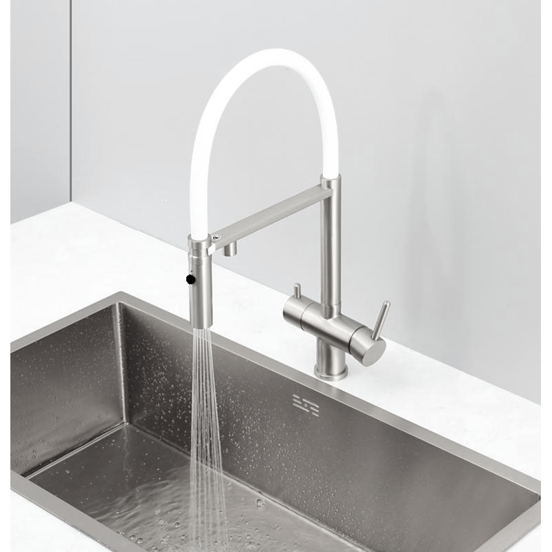 Комбінований FKM 3130 Inox White