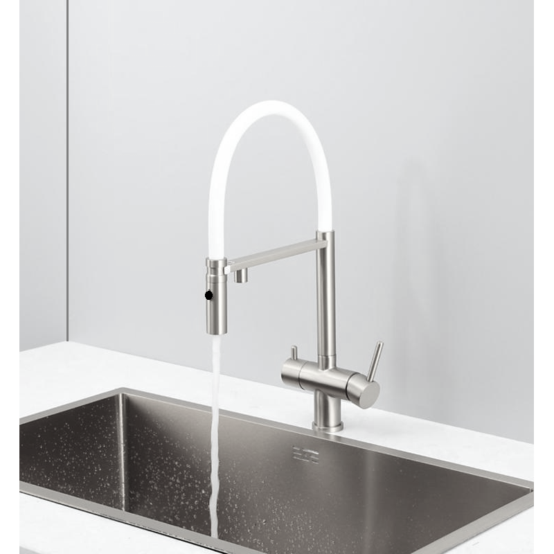 Комбінований FKM 3130 Inox White