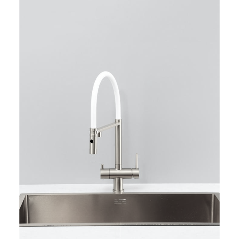 Комбінований FKM 3130 Inox White