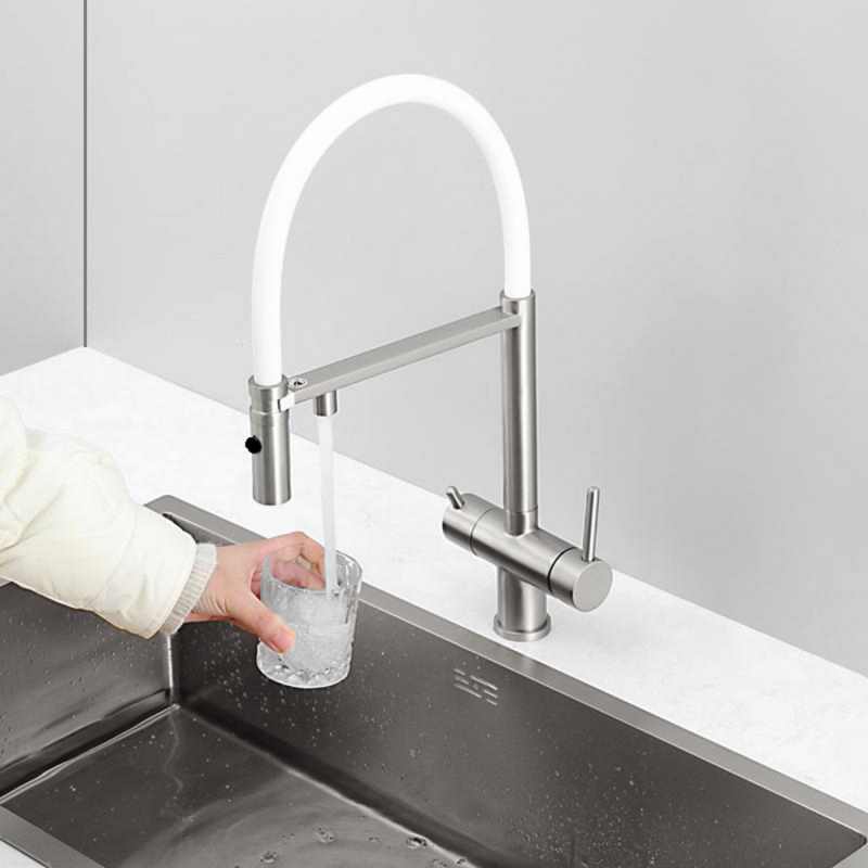 Комбінований FKM 3130 Inox White