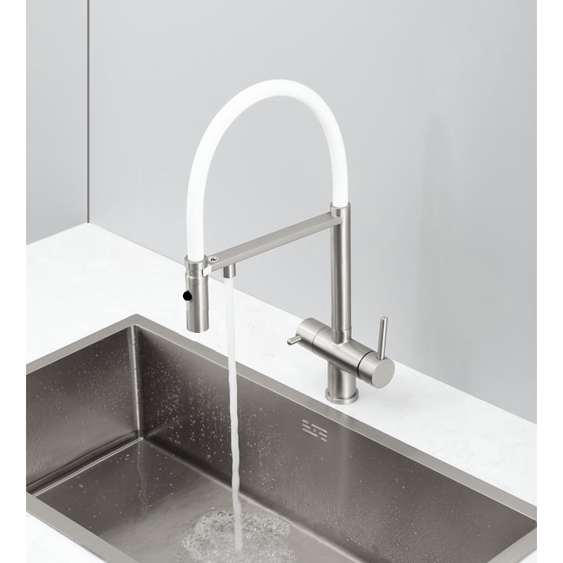 Комбінований FKM 3130 Inox White