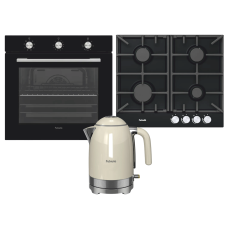 Комплект "Black" з чайником у подарунок