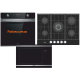 Комплект вбудованої техніки Black 5 газ