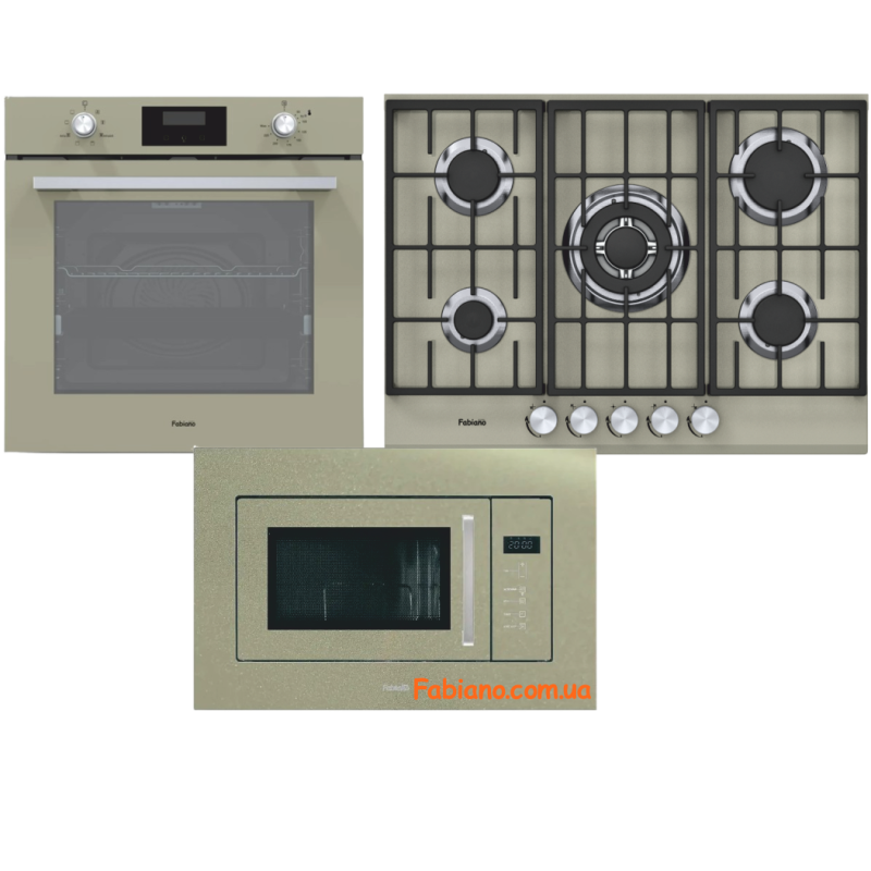 Комплект вбудованої техніки Champagne 5 газ 2.0