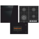 Комплект вбудованої техніки Full Black 4 газ