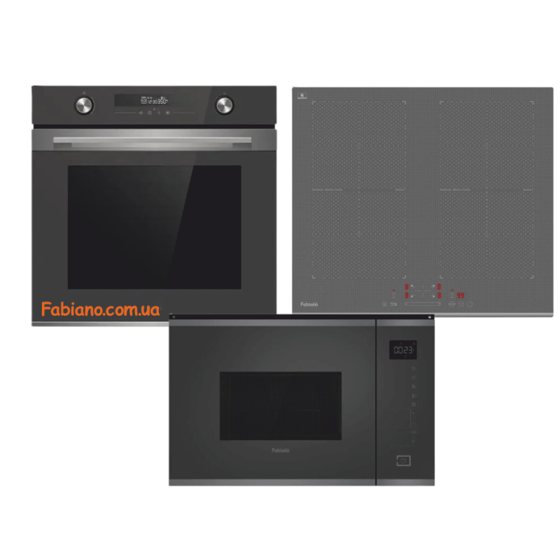 Комплект вбудованої техніки  Titanium Induction 2.0