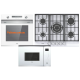 Комплект вбудованої техніки White 5 газ 2.0