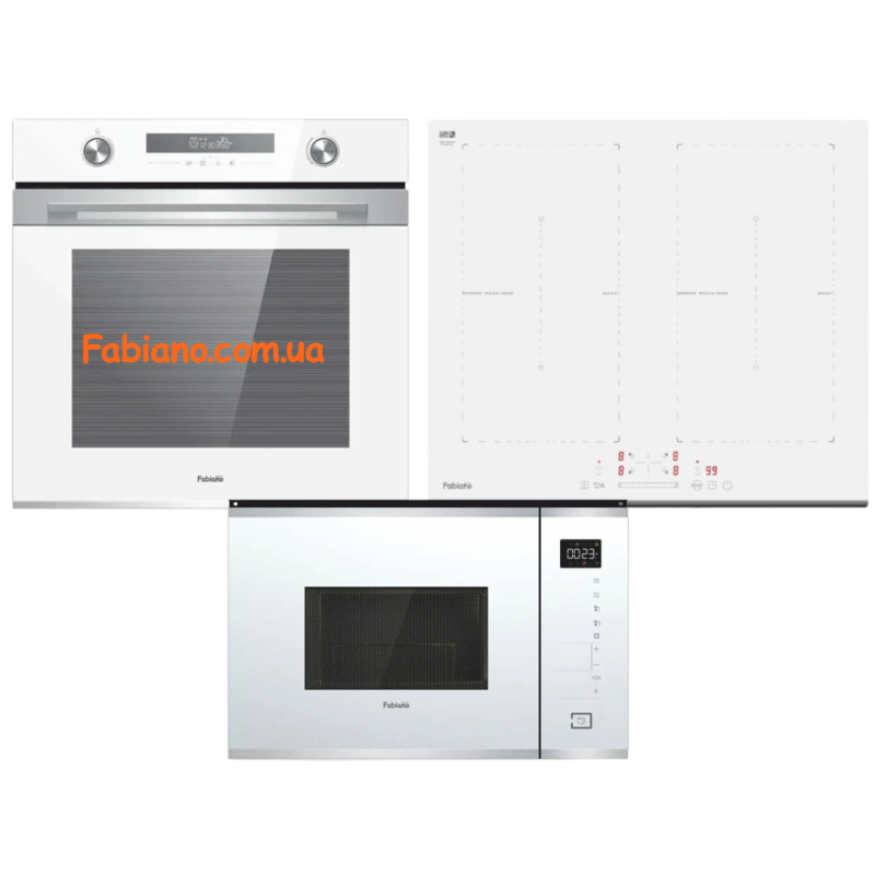 Комплект вбудованої техніки White Induction 2.0