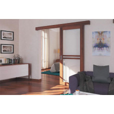 Комплект фурнітури Slido Classic 60-P без амортизатора з ходовою шиною 2 м, для дверного полотна вагою до 60 кг 94060089