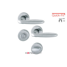 Комплект ручок Hoppe VERONA WC 2856312 Хромований Матовий F41-R (901.99.681)