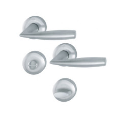 Комплект ручок Hoppe VITORIA WC 2736265 Хромований Матовий F41-R (900.93.884)