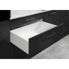 Комплект шухляди середньої Matrix S Slim 2.0 з дотягом H135 L450 35 кг білий 51413824