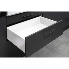 Комплект шухляди середньої Matrix S Slim 2.0 з дотягом H167 L500 35 кг білий 51414825