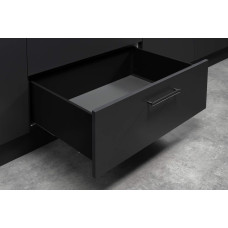 Комплект шухляди високої Matrix S Slim 2.0 з дотягом H199 L450 35 кг чорний 51415324