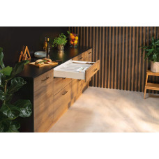 Комплект висувних шухляд Matrix Box S Slim до 35 кг з доводчиком 135 х 400 мм білий 51413703