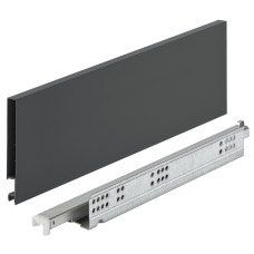 Комплект висувних ящиків Matrix Box Slim A 30 кг 128 х 500 мм з push to open антрацит 55222565