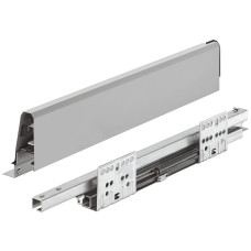Комплект висувних ящиків з доводчиком Hafele Matrix Box S до 35 кг 84 х 500 мм Сірий (552.56.695)