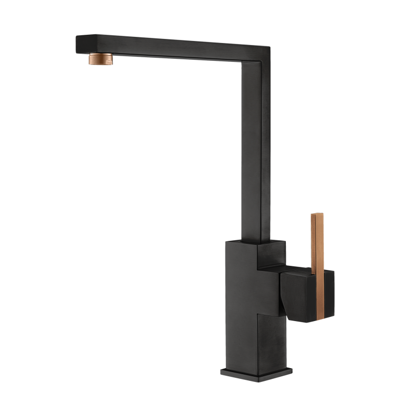 Кухонний змішувач FKM 69 SS Velvet Black Cooper