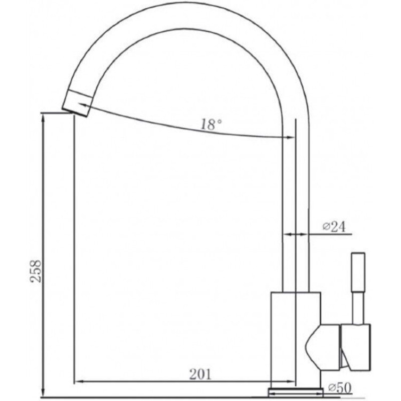 Кухонний змішувач SKF 850 ST Cream
